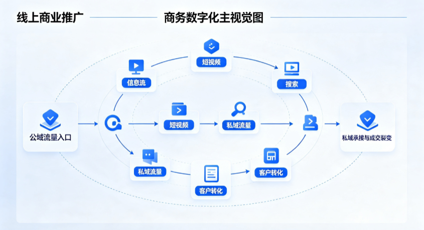 安康市线上商业推广怎么做？全域流量闭环搭建与低成本转化实战指南
